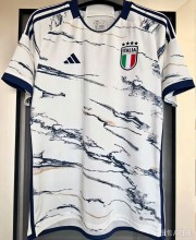 23-24 Italy 1:1 Quality Home Blue Fans SoccerJersey