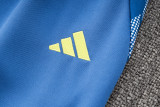 24-25 Ajax Yellow Kids Half Pull Tracksuit (童装)(半拉链)