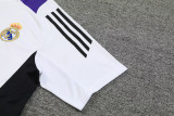 24-25 RMA White Training Short Suit
