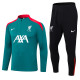 24-25 LIV Green Half Pull Tracksuit (半拉链)