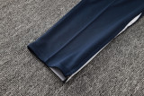 2024 NK Royal Blue Half Pull Tracksuit #05(半拉链)(白色领)