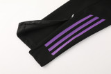24-25 Germany Black White Jacket Tracksuit #02