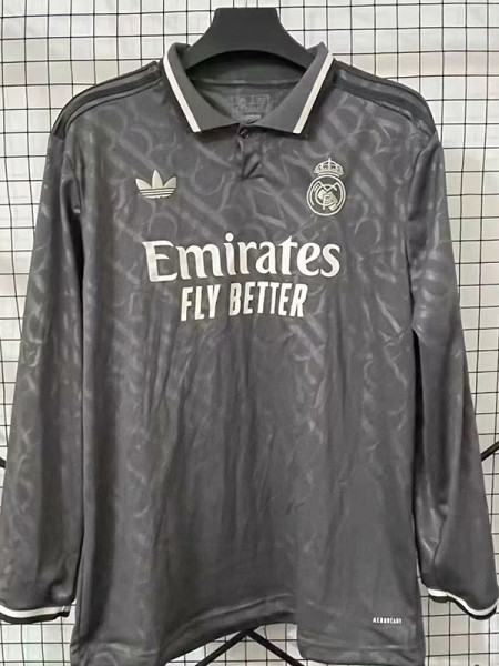 24-25 RMA Third Long Sleeve Soccer Jersey (长袖)