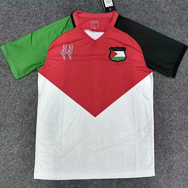 24-25 Palestine FC Red White Training shirts