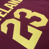 22-23 Cleveland Cavaliers JAMES #23 Red Top Quality Hot Pressing NBA Jersey