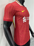 24-25 LIV Home Player Version Soccer Jersey