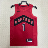 22-23 Raptors McGRADY #1 Red Top Quality Hot Pressing NBA Jersey
