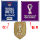 F2018 +FF 2022 世界杯(蓝+紫+2018胸前杯)
