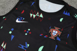 24-25 Portugal Black Tank top and shorts suit