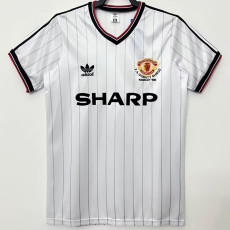 1983 Man Utd Away Retro Soccer Jersey