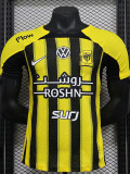 24-25 Ittihad Home Player Version Soccer Jersey *广告版