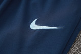 24-25 France Royal blue Half Pull Tracksuit (半拉链)