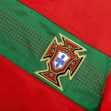 2010 Portugal Home Retro Soccer Jersey