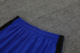 24-25 INT Blue-Black Tank top and shorts suit (条纹)