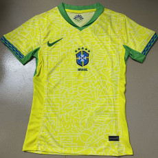 24-25 Brazil Home Women Soccer Jersey (女)