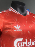 24-25 LIV Red Retro Joint Edition Player Version Soccer Jersey