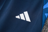 24-25 AD Royal Blue Half Pull Tracksuit #06 (半拉链)