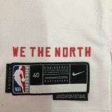 22-23 Raptors VANVLEET #23 White Top Quality Hot Pressing NBA Jersey