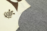 24-25 Corinthians Beige Tank top and shorts suit