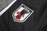 24-25 Japan Black Kids Half Pull Tracksuit (童装半拉链)(宫本)