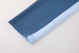 24-25 Man City Blue-Gray Hoodie Jacket Tracksuit #01