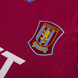 1995-1997 Aston Villa Home Retro Soccer Jersey