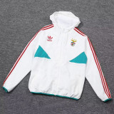 24-25 Benfica White Windbreaker