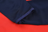24-25 Man Utd Red Kids Half Pull Tracksuit (童装)(半拉链)