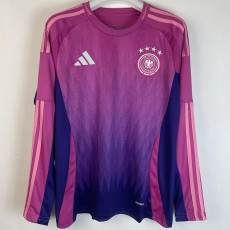 24-25 Germany Away Long Sleeve Soccer Jersey (长袖)