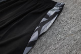 24-25 AD Black Half Pull Tracksuit #06 (半拉链)