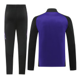 24-25 Germany Purple Black Jacket Tracksuit #02