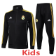 2025-26 RMA Black Kids Jacket Tracksuit #E2556(童装）