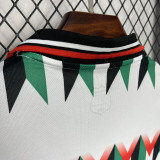 Palestine FC Red White Retro Soccer Jersey