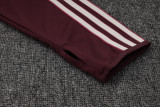 2025-26 Bayern Deep Red Kids Half Pull Tracksuit#E2515(童装)(半拉链)