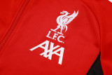 2025-26 LIV Red Kids Jacket Tracksuit #E2544(童装)