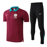 25-26 PSG Red Polo Tracksuit