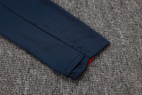 2025-26 PSG Royal blue Half Pull Tracksuit #B2546(半拉链）