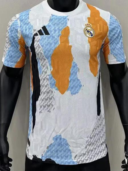 24-25 RMA Blue White Special Edition Player Version Training Shirts