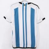 2022-2023 Argentina Home Retro Soccer Jersey *2星