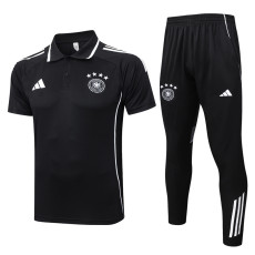 25-26 Germany Black Short shirts and Long trousers Suit #C2560(四星)