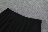 2025-26 Marseille Blue black Half Pull Tracksuit (半拉链）