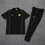 25-26 Dortmund Black Polo Tracksuit