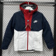 2025 NK Cotton Thickened warm Blue White Outdoor Jackets #P6加棉冲锋衣
