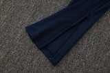 25-26 NK Royal blue Half Pull Tracksuit #08 (半拉链)
