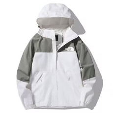 2025 New TNF White Windbreaker