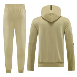 2024 AD Khaki Hoodie Jacket Tracksuit #AM05