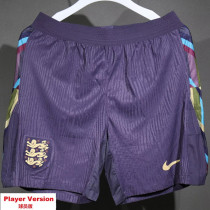24-25 England Away Player Version Shorts Pants (HighQuality)(球员短裤)