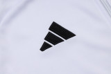 25-26 Ajax White Kids Jacket Tracksuit #E25126(童装)