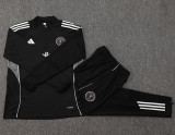 25-26 Inter Miami Black Half Pull Tracksuit #B2521(半拉链)