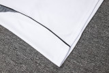 25-26 RMA White Half Pull Tracksuit #B2505(半拉链)